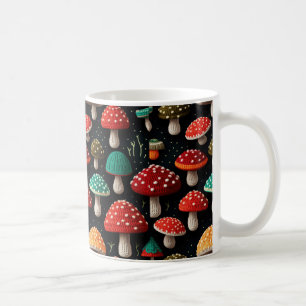 Colourful Mushroom Coffee Mug
