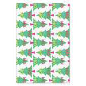 Colourful Neon Typographic HO HO Christmas Tree Tissue Paper (Vertical)