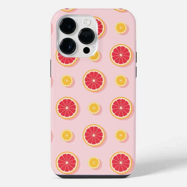 Colourful Orange Pattern  Iphone Case (Back)