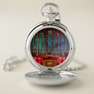 Colourful organ pipes watch