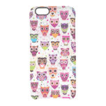 Colourful Owl Pattern For Kids 2 Clear iPhone 6/6S Case