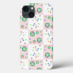 Colourful Owl Pattern For Kids iPhone 13 Case