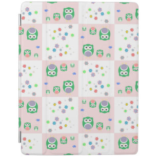Colourful Owl Pattern For Kids iPad Smart Cover
