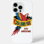 Colourful Parrot  iPhone 15 Pro Max Case