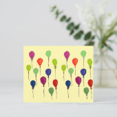 Colourful party balloons (Standing Front)