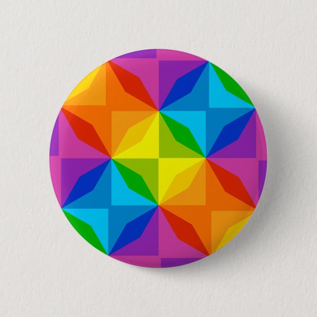 Colourful Pattern Button (Front)