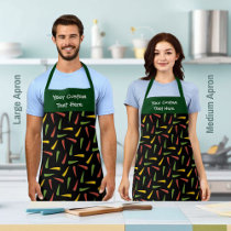 Colourful Peppers Pattern Apron