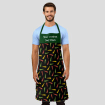 Colourful Peppers Pattern Apron