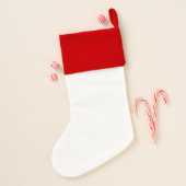 Colourful Peppers Pattern Christmas Stocking (Back)