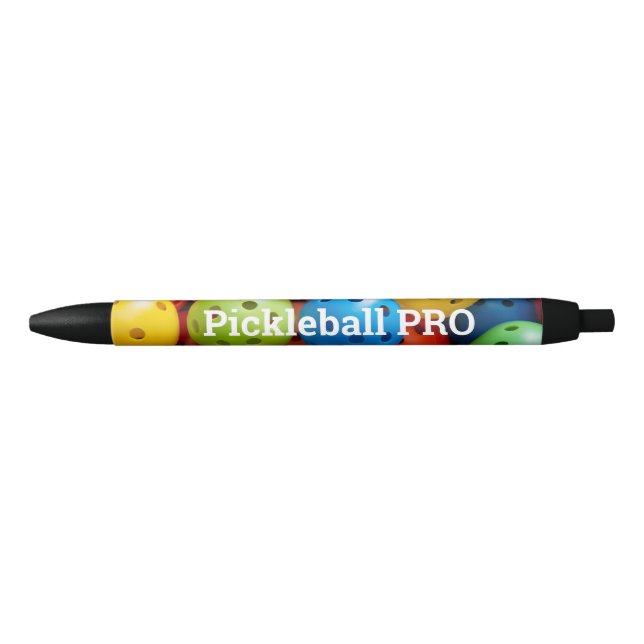 Colourful pickleballs  pen (Front)