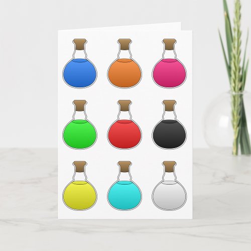 Colourful Potions Greeting Cards