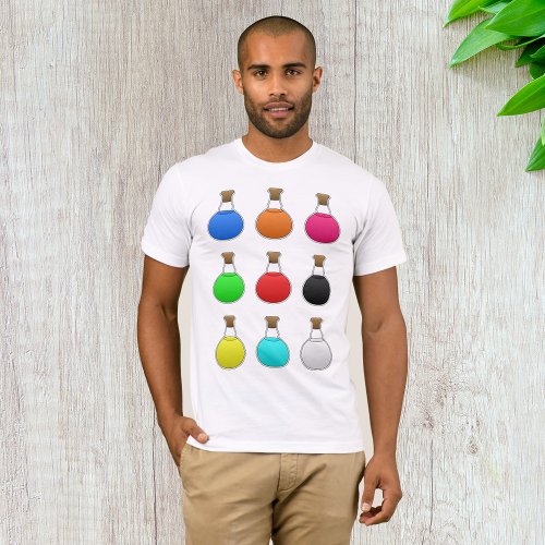 Colourful Potions Mens T_Shirt