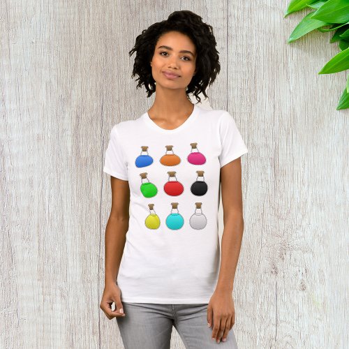 Colourful Potions Womens T_Shirt