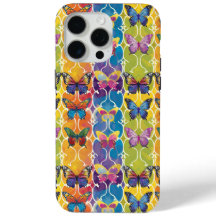 Colourful Rainbow Butterflies Digital Patterned
