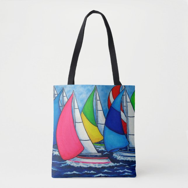 Colourful Regatta Bag By Lisa Lorenz (Front)