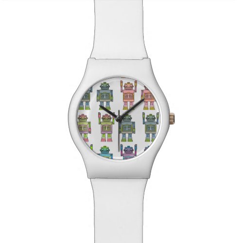 Colourful Robot Design Watch
