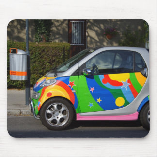 Colourful Smart Car Mouse Pad