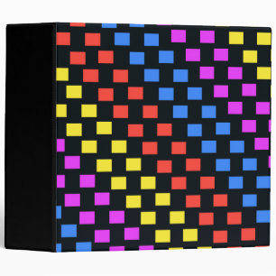 Colourful Squares Binder
