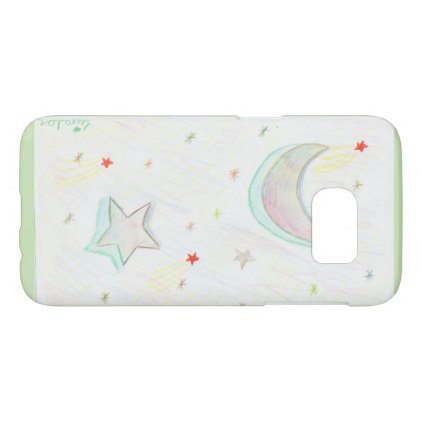 colourful starry sky samsung galaxy s7 case