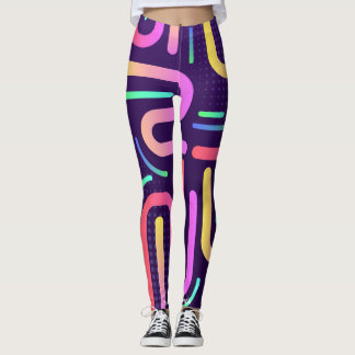 colourful stripes legging