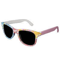 Colourful Summer Flowers Sunglasses