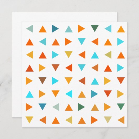 Colourful Triangles (Front/Back)