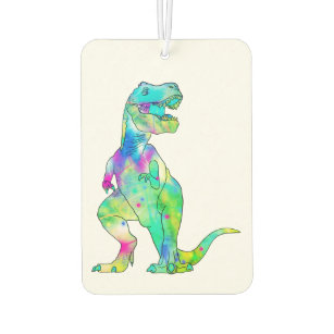 air t freshener rex Car Zazzle Dinosaur Air Fresheners