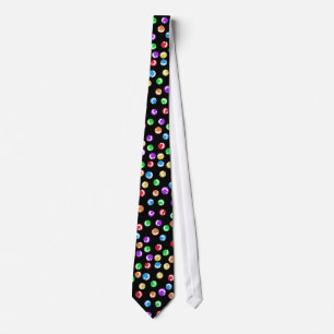 Colourful Unique Gum Ball Tie