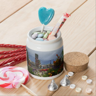 Colourful Victoria Harbour Candy Jar