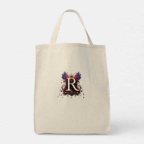 colourfull R in thorns Tote Bag