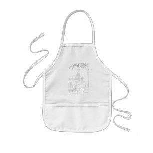 Colouring Activity Wild Animal Monkey Kids' Apron