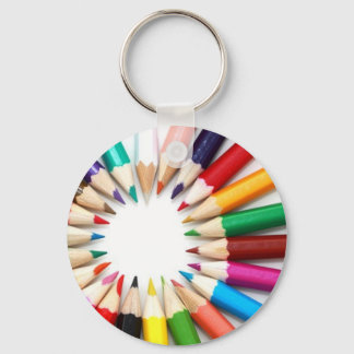 Colouring Pencils Keychain