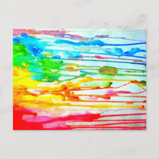 Colours of life postcard