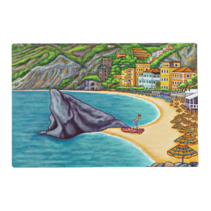 Colours of Monterosso Laminated Placemat