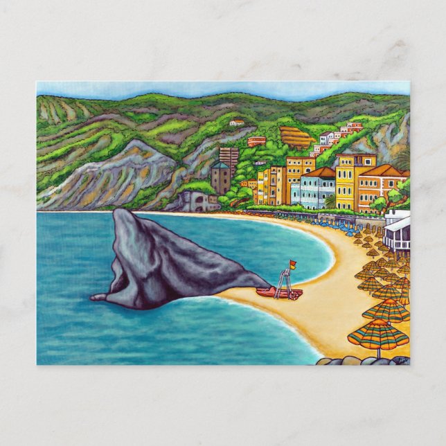 Colours of Monterosso Postcard (Front)