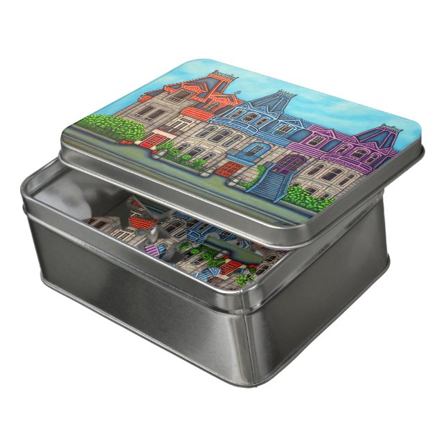 Colours of Montreal Acrylic Puzzle (Lid Open)