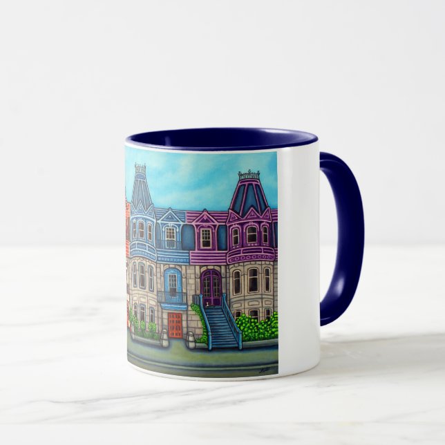 Colours of Montreal Coffee Mug  (Front Right)