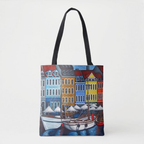 Colours of Nyhavn Bag By Lisa Lorenz