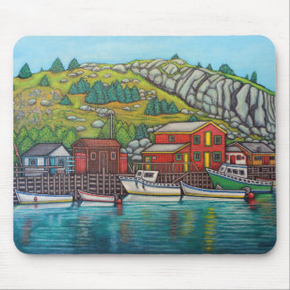 Colours of Quidi Vidi, Newfoundland Mouse Pad