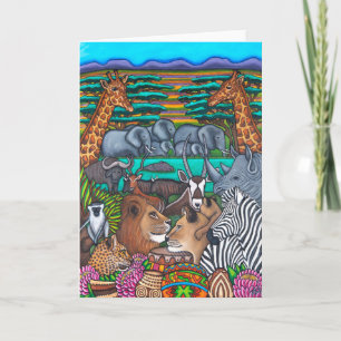 Colours of South Africa Greeting Card