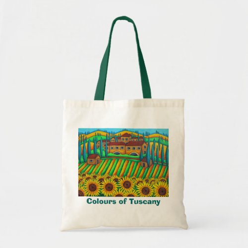 Colours of Tuscany Tote Bag