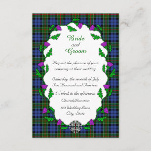 Colquhoun Celtic Wedding Invitation
