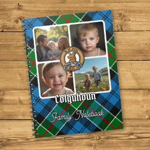 Colquhoun Family Photo Collage Notebook