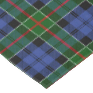 Colquhoun Scottish Clan Tartan Pattern Tablecloth