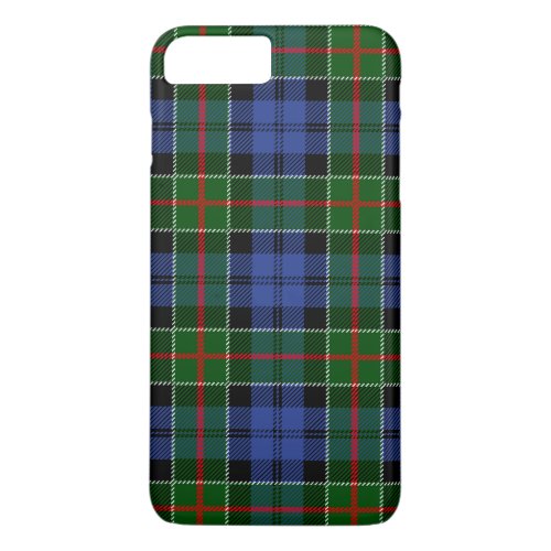 Colquhoun Scottish Tartan Plaid Pattern iPhone 8 Plus7 Plus Case