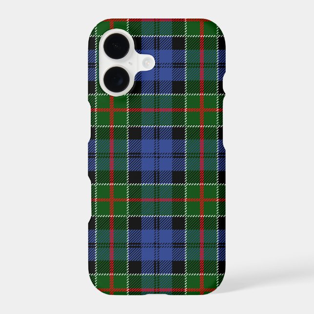 Colquhoun Scottish Tartan Plaid Pattern Iphone Case (Back)