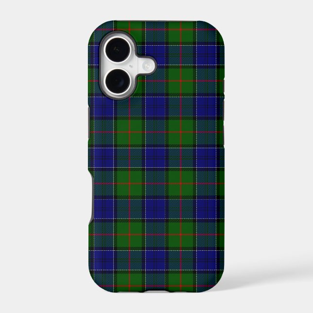 Colquhoun tartan blue green plaid Case-Mate iPhone case (Back)
