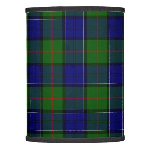 Colquhoun tartan blue green plaid lamp shade