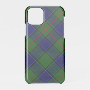 Colquhoun tartan blue green plaid iPhone 11 pro case