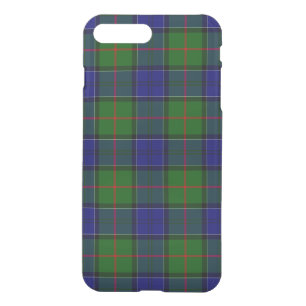 Colquhoun tartan blue green plaid iPhone 8 plus/7 plus case